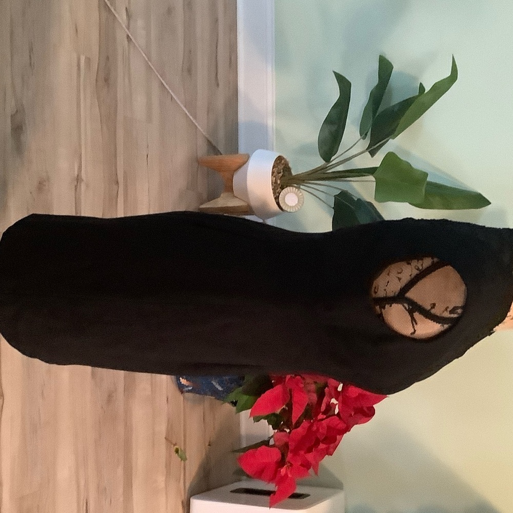Calvin Klein Collection Black Midi Dress - Picture 3 of 7